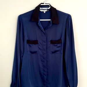 Roksanda Ilincic blouse navy